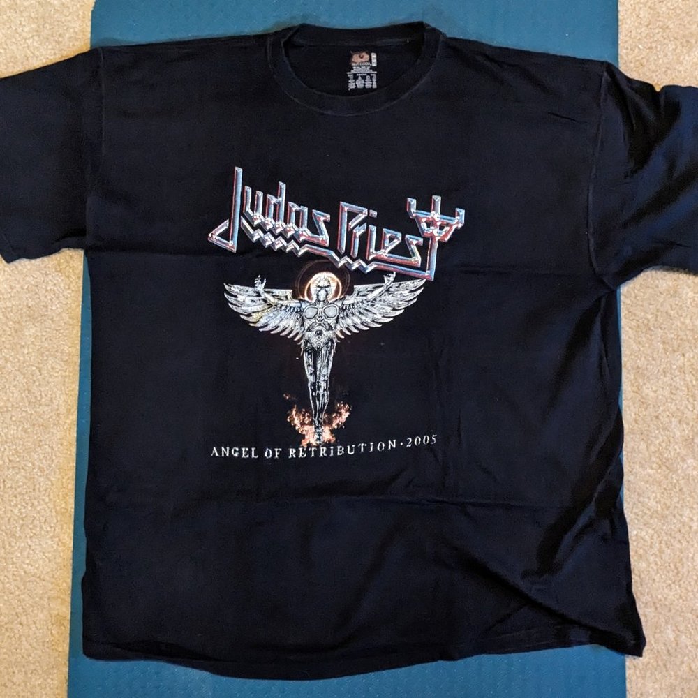 Black 'Angel of Retribution 2005' Short Sleeve T‑Shirt